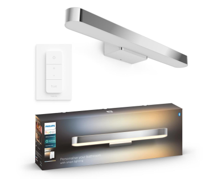 Inteligentne oświetlenie Philips Hue White ambiance Kinkiet Adore oświetlający lustro